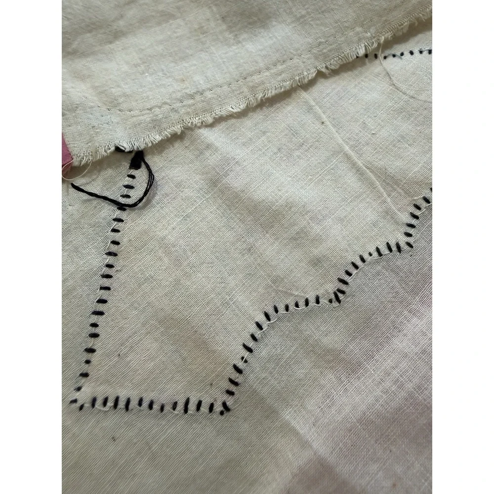 Vintage Atq Homemade Quilt Butterfly Feedsack Quilt Topper Homemade 99